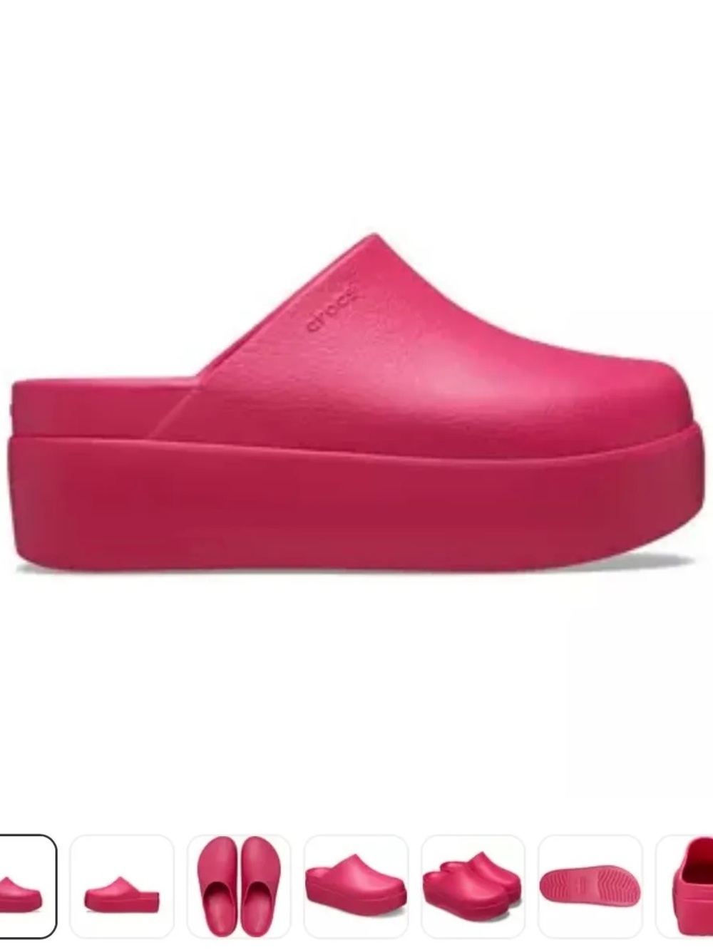 CROCS Dylan Platform Dragonfruit Pink
